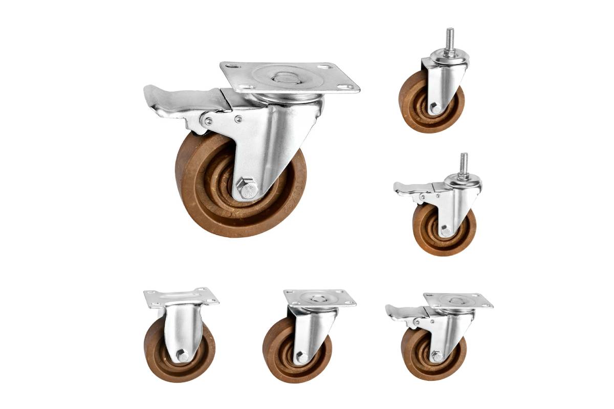 Làm thế nào để bạn chọn bánh xe nhiệt độ cao cho xe đẩy bánh mì và lò nướng giá quay thương mại?