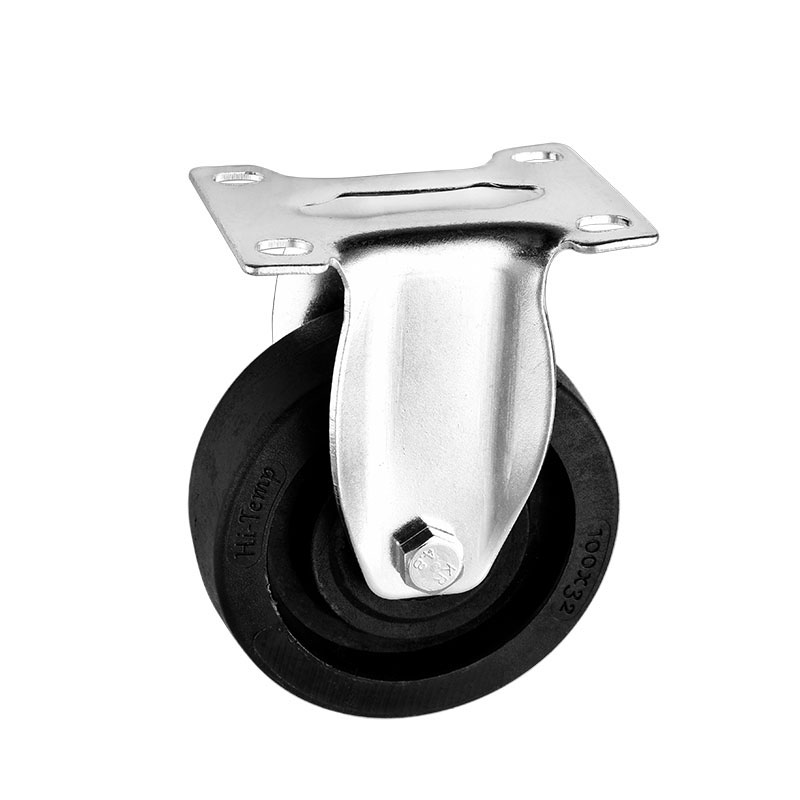 Medium Duty Casters High Temperature Black