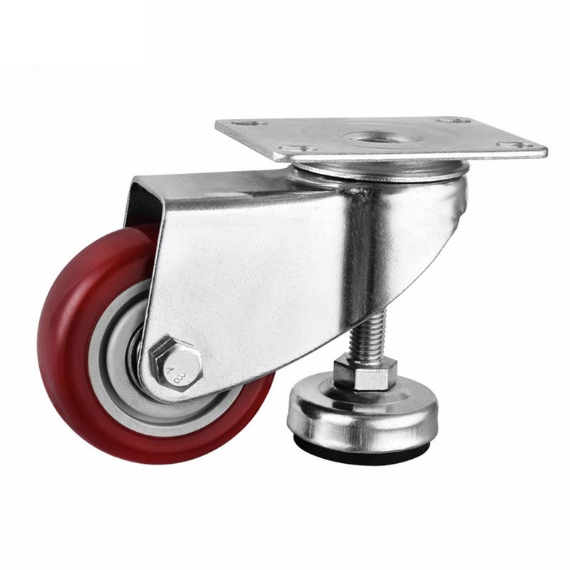 Medium Duty Leveling Casters 2.5 inch 3 inch 4 inch