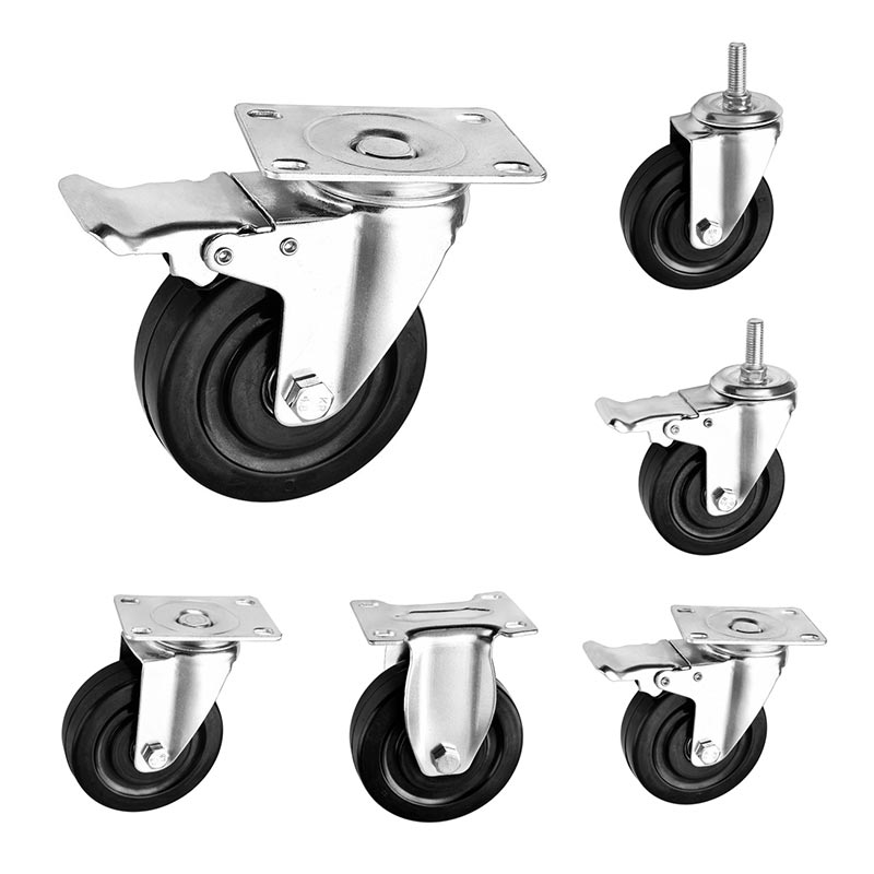 Bánh xe cao su chống tĩnh điện cỡ vừa 4 inch