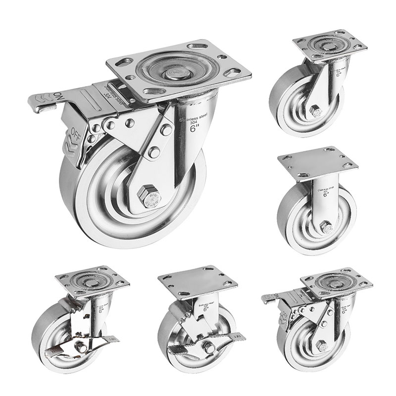 SUS304 Bánh xe không gỉ hạng nặng